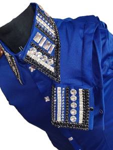 Chemise d'équitation Western Showmanship de qualité supérieure pour hommes et femmes pour vêtements équestres - Product Image 2