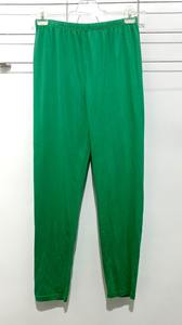 2023 Custom Logo High Waist 100% Cotton Breathable Anti-Bacterial <b>Knitted</b> Fitness Yoga <b>Leggings</b> Multi-Color Women's Casual Use - Product Image 4