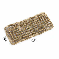 Hamac Reptile en fibre d'herbe naturelle Hamac Lézard Hamac pour animaux de compagnie Hamac en jonc de mer Angle oscillant