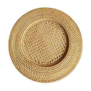 Meilleures ventes 2026 : Assiettes de présentation, sous-verres et sets de table en rotin tressé, articles de table artisanaux en gros du Vietnam - Product Image 3