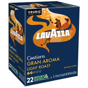 (4 pack) Lavazza, Costiera Gran Aroma Light Roast K-Cup Coffee Pods, 22 Count - Product Image 4
