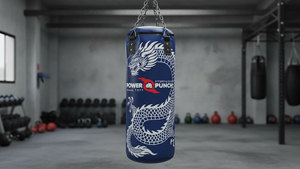 Sac de frappe suspendu en cuir rempli de sable lourd, directement de l'usine, 25 kg, entraînement de boxe, musculation - Product Image 5