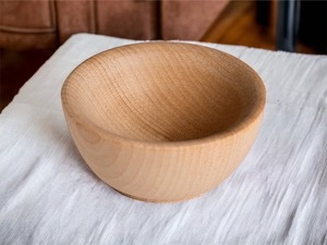 El mejor tazón de madera ligero y sostenible a pedido, tamaño personalizado disponible de la técnica de pulido de La India - Product Image 5