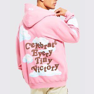 Personalizado bordado hombres sudaderas con capucha de lana de algodón con capucha OEM de fábrica - Product Image 6