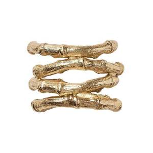 Elegante DISEÑO DE servilletero de metal cortado con diamantes para mesas de comedor modernas de lujo adecuadas para hoteles, banquetes y restaurantes - Product Image 4