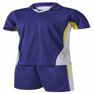 Ensembles d'uniformes de volley-ball en polyester à sublimation imprimée de logo personnalisé de haute qualité Derniers styles sportifs Vêtements d'équipe - Product Image 6