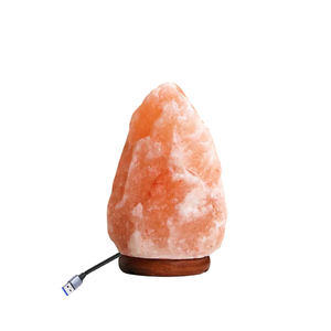 Nouvelle arrivée prix bon marché lampe Usb au sel de cristal de l'Himalaya pour la décoration de la chambre lampe Usb au sel de l'Himalaya naturel fabriqué à la main - Product Image 3
