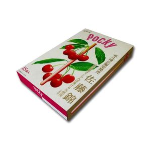 Biscuits roulés Pocky Sato Nishiki Cherry Yamagata's saveur chocolat, 18 paquets de 10 biscuits, excellent rapport qualité-prix, best-seller - Product Image 3