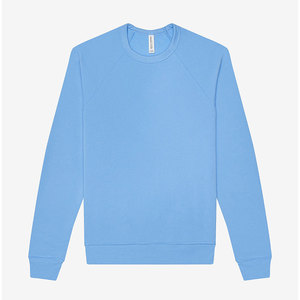 Bella สเวตเชิ้ตผ้าแคนวาสสำหรับทุกเพศเสื้อกันหนาวฟองน้ำขนแกะ Raglan คอกลม3901 - Product Image 3