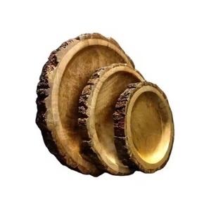 Plateau de service en bois à forte demande œuvre d'art faite à la main pour votre maison ou votre bureau prix d'usine direct de l'Inde - Product Image 1