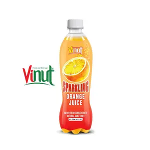 Vinut의 밴드 음료에서 오렌지 주스 풍미의 신제품 탄산수 청량 음료 개인 상표 OEM ODM HALAL BRC