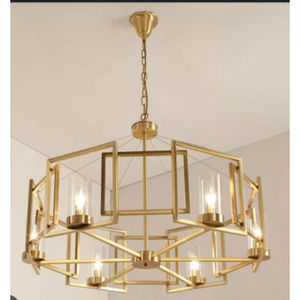 Lámparas Colgantes Modernas de Lujo en Metal Dorado Ecológicas para Interiores, Sala de Estar, Hotel, Dormitorio, Bodas, 5 pies, Sparxwizz - Product Image 5