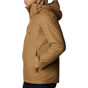 2025 New Arrival <b>Plus</b> <b>Size</b> Winter <b>Rain</b> <b>Jacket</b> Comfortable Waterproof Windproof Hooded High Street Style Stand Collar - Product Image 3