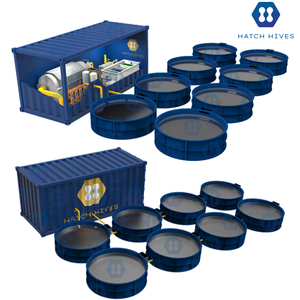 Système RAS conteneurisé entièrement fermé recirculant l'aquaculture crevettes ferme conteneur système de pisciculture conception professionnelle - Product Image 4