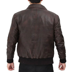 High Selling Trendy Wear <b>Men</b> <b>Leather</b> <b>Jacket</b> New Arrival 2026 Comfortable Wear <b>Men</b> <b>Leather</b> <b>Jacket</b> - Product Image 3