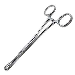 Fórceps de sujeción de esponja 10,5 Puntas rectas Fórceps de vendaje de esponja de excelente calidad Instrumentos quirúrgicos - Product Image 2