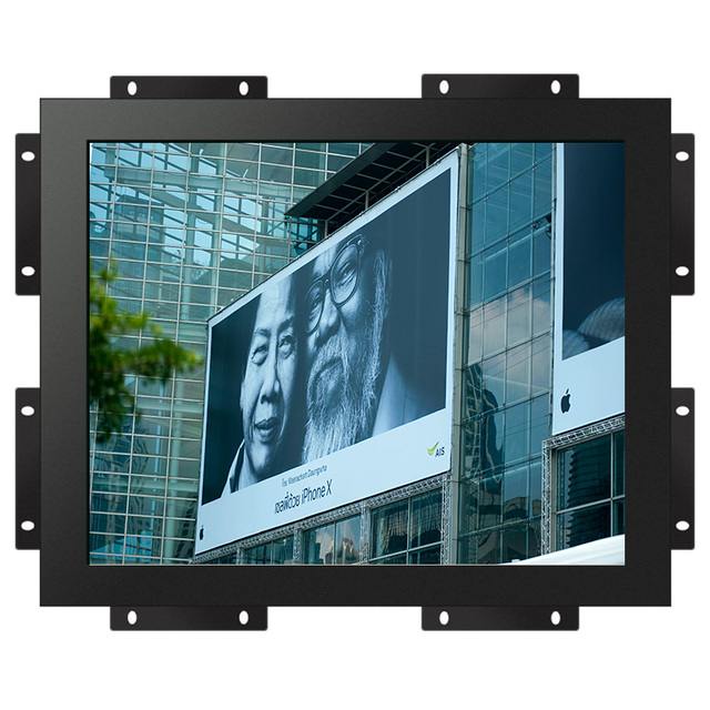 Wholesale Industrial Metal Case 18.5 Inch LCD Kiosk Screen Monitor with Touchscreen Open Frame for Elevator Use
