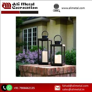 Accesorios de iluminación de farol hechos a mano ecológicos de madera modernos personalizados para decoración de Navidad, hogar, Hotel, restaurante - Product Image 2