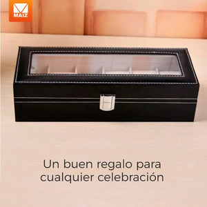 Organizer <b>Case</b> <b>Display</b> <b>Case</b> for Watches, Jewelry, and Jewelry Box - Assorted Colors - Product Image 5