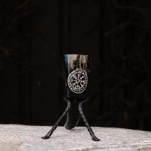 Jarra Vikinga Hecha a Mano de Primera Calidad, Ecológica, para Beber Hidromiel, Única, Duradera, de Lujo, Pulida, Estilo Animal, para Ocasiones Especiales - Product Image 1