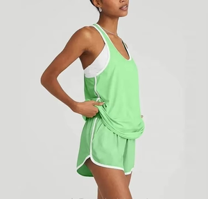 Camisetas sin mangas de gimnasio personalizadas OEM para mujer, Camiseta de algodón de verano, camiseta Sexy transpirable, diseño de camiseta sólida, estampado informal de talla grande - Product Image 3