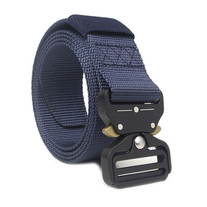 Vente en gros de ceinture tactique extérieure en nylon de haute qualité avec poches ceinture tactique de couleur noire personnalisée - Product Image 2