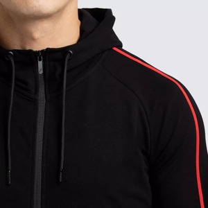 ชุดกีฬาผ้าฟลีซวิ่งจ๊อกกิ้งเข้ารูปขนาด XL ของผู้ชายเสื้อออกกำลังกายลำลองสไตล์ใหม่เป็นมิตรต่อสิ่งแวดล้อม - Product Image 5