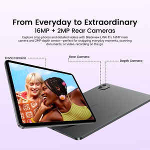 Tablet PC Blackview LINK 8 de Diseño Moderno, Pantalla de 12.7'' con Frecuencia de Actualización de 90Hz, 12GB de RAM, 256GB de Almacenamiento, Procesador Octa Core G100, Carga Rápida de 18W, Batería de 8400mAh, Sistema Operativo Android - Product Image 6