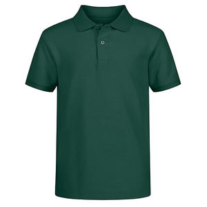 Polos personalizados transpirables con logotipo bordado para hombres Polo de manga corta - Product Image 2