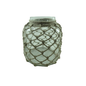 Pot en métal et verre avec poignée en corde pot de couleur turquoise pour cuisine et restaurant personnalisé fait à la main vente en gros - Product Image 5