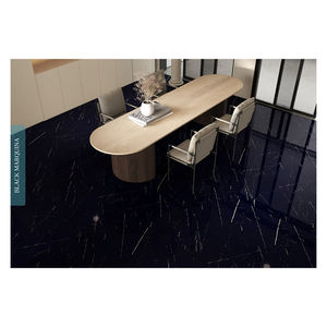Hot Sale Modern Design 600*600mm Glossy Porcelain Floor Tile 5mm Thickness for Interior Dining <b>Table</b> - Product Image 3