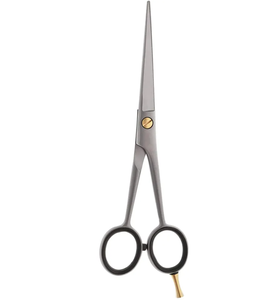 Vente en gros de ciseaux de coiffeur allemands en acier inoxydable ciseaux de salon manche en céramique outil de beauté à lame droite et tranchante - Product Image 4