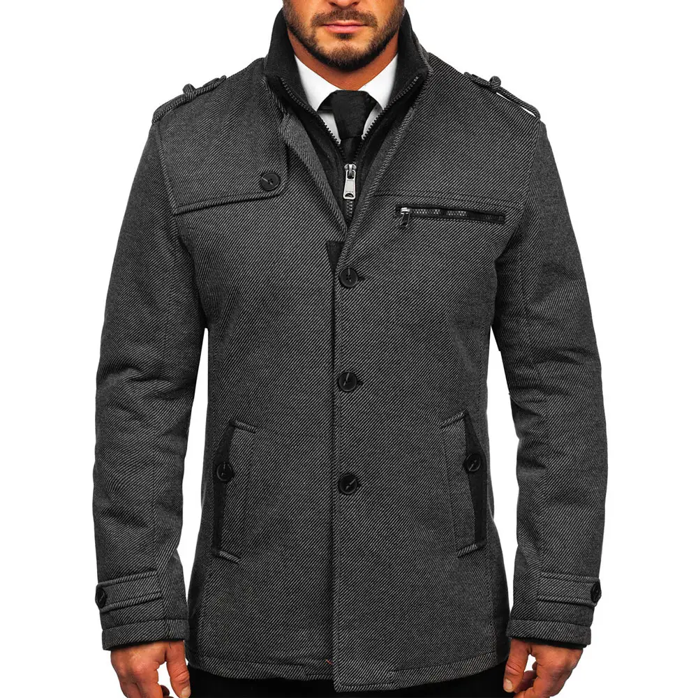 Aangepaste Lange Jassen Voor Mannen Hot Selling Jassen Voor Winter Nieuwe Warme Volledig Custom Jassen Voor Mannen Easter Speciale Collectie Oem Service