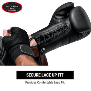 Gants de boxe avec lacets PAR ABDULLAH MARTIAL ARTS Premium Quality Dernier produit Meilleur fournisseur Faites votre propre vente - Product Image 3