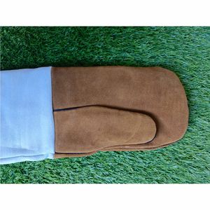 Durable Genuine Leather <b>Mittens</b> | Outdoor Snow <b>Gloves</b> | Winter Protection Mitts Wholesale - Product Image 3