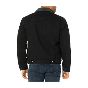 Mosaic Impex, nuevo diseño, abrigos vaqueros para hombre, chaqueta vaquera con bolsillo y botones para hombre, Otoño, vaquero, invierno, prendas de vestir de marca de gran tamaño - Product Image 3