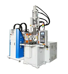 55 Ton Silicone Products Making Machine Vertical Injection Molding Machine wiyh Single Slide