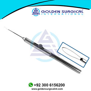 เครื่องมือผ่าตัดแยกแกนเลนส์แบบคีเนอร์ พร้อมห่วงลวดสำเร็จรูปสองอัน ห่วงลวดครบชุด - Product Image 5