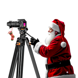 Navidad limitada <span class=keywords><strong>COMAN</strong></span> FF16LS Q6 aleación de aluminio profesional Video trípode resistente Cámara Video soporte trípode - Product Image 1