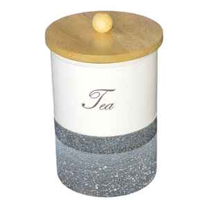 Boîte métallique à succès avec couvercle en bois écologique pour la maison, l'hôtel, la cuisine, le restaurant au prix de gros en Inde - Product Image 1