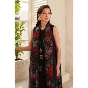 Traje de Lino Bordado UF-4399 para Primavera/Verano - Product Image 4