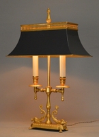 Lampe de table moderne en laiton de style indien avec abat-jour en métal, écologique, à intensité variable, décoration intérieure pour chambre à coucher et salon