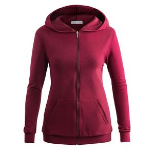 Sweat à capuche Streetwear personnalisable pour femmes avec manches longues et poches zippées | Sweat-shirt décontracté nouveau design pour les activités de plein air - Product Image 2