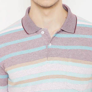 Mode personnalisée T-shirt polo en tissu confortable fabriqué au Pakistan T-shirt polo à sublimation au design unique pour hommes de couleur unie - Product Image 2