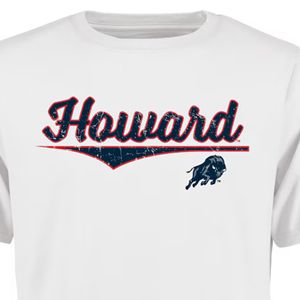 Ropa Unisex Howard University Premium HBCU Camisetas con Estampado de Pantalla Personalizado Tejido de Punto con Logotipo Frontal Transpirable Formal - Product Image 2