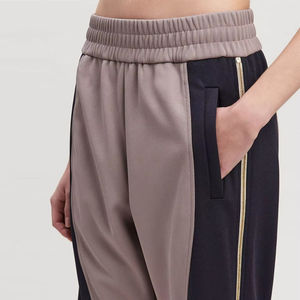 Chaqueta de Invierno de Alta Calidad para Mujer, Diseño Sublimado Personalizado, Cintura Elástica, Rayas Laterales, Bloques de Color, Resistente al Viento - Product Image 4