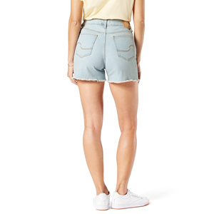 Servicio OEM, Shorts Bermuda de Mezclilla Suaves de Verano para Mujer, Diseño Personalizado, Lavados, Talla Grande, Corte Regular, Casuales, Antiarrugas, de Secado Rápido - Product Image 2