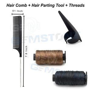 Professional GEMSTONE ENTERPRISES Stainless Steel Hair Extension Tools Kit | Durable Reusable Complete Installation Kit Pliers - Product Image 5
