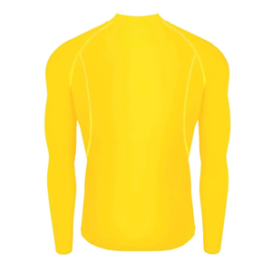 Collants d'entraînement de sport de compression à taille élastique avec logo personnalisé sur toute la longueur avec chemise à manches longues ensemble de leggings sublimés - Product Image 4