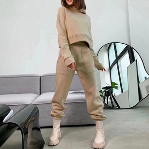 Bas quantité minimale de commande Meilleure Qualité Survêtements Facile à Porter Logo Personnalisé Impression Activewear Survêtement Pour Femmes Respirant Léger - Product Image 1